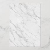 Elegant Gray Minimalist Wedding Invitation 箔招待状 (裏面)