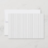 Elegant Grayscale RSVP Card (裏面)