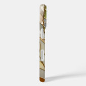 Elegant Green Leaf iPhone Case Minimal Botanical Case-Mate iPhoneケース (裏面 / 右)