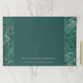 Elegant Green Marble Desk Notepad Paper Pad ペーパーパッド (インサイチュ)