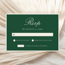 Elegant Green Old Money Wedding