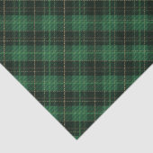 Elegant Green Plaid Christmas Holiday  薄葉紙 (詳細)