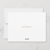 Elegant Green Tartan Family Photo Christmas Card シーズンカード (裏面)