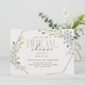 Elegant Greenery 招待状 (スタンド正面)