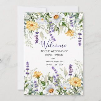 Elegant Greenery Botanical Sign シーズンカード