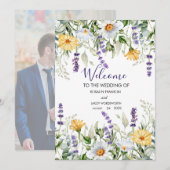 Elegant Greenery Botanical Sign シーズンカード (正面/裏面)