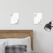 Elegant Greenery Botanical Wedding Invitation  (寝室)