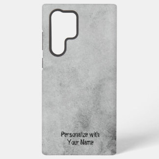 "Elegant Grey Grunge Background Cell Phone Case" Samsung Galaxy S22 Ultraケース