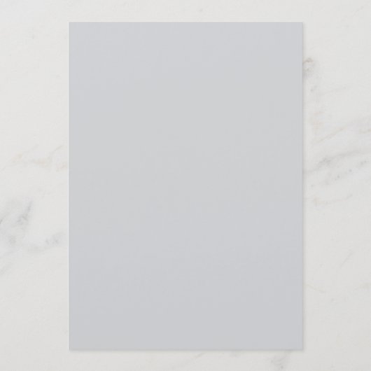 Elegant Grey Pink Heart Bride Groom Invitation 招待状 (裏面)