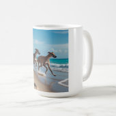 Elegant Greyhound Coffee Mug コーヒーマグカップ (正面右)