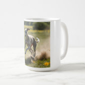 Elegant Greyhound Coffee Mug コーヒーマグカップ (正面右)