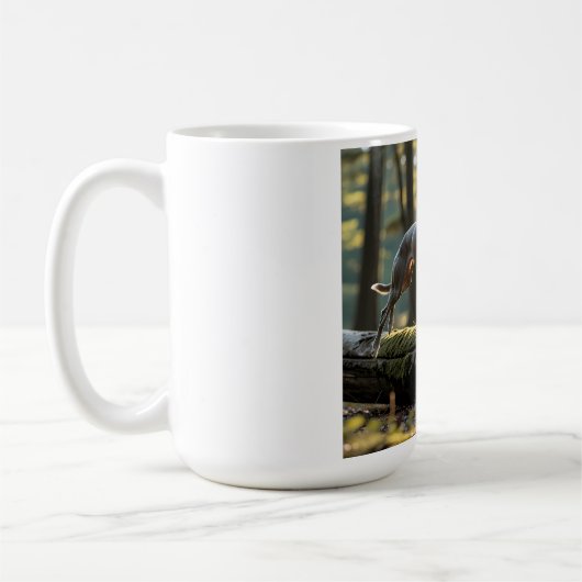 Elegant Greyhound Coffee Mug コーヒーマグカップ (左)