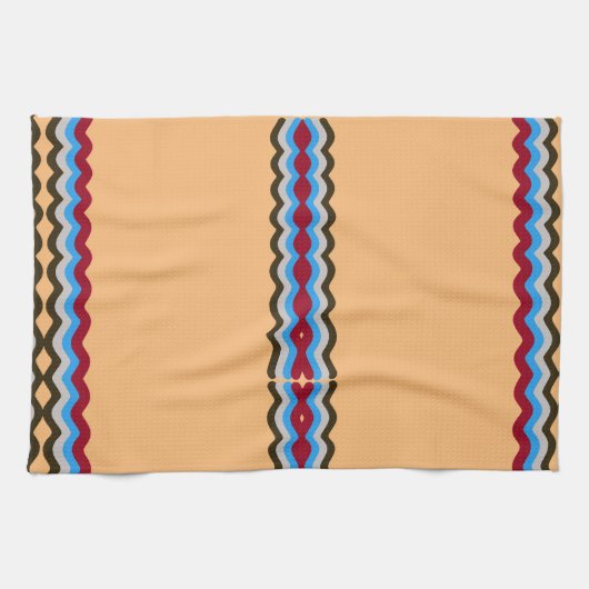 Elegant groovy Kitchen Towel キッチンタオル (横)