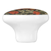 Elegant Groundhog William Morris Inspired セラミックノブ (側面)