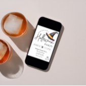 Elegant Halloween Invitation for Company Office 招待状