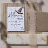 Elegant Halloween Invitation for Company Office 招待状