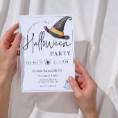 Elegant Halloween Invitation for Company Office 招待状