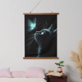 elegant Hanging Tapestry modern chic abstract 吊り下げ型タペストリー (寝室)
