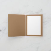 Elegant harp Angel add your message  ノートカード (内部)