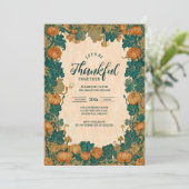 Elegant Harvest Pumpkin Celebration 招待状 (スタンド正面)