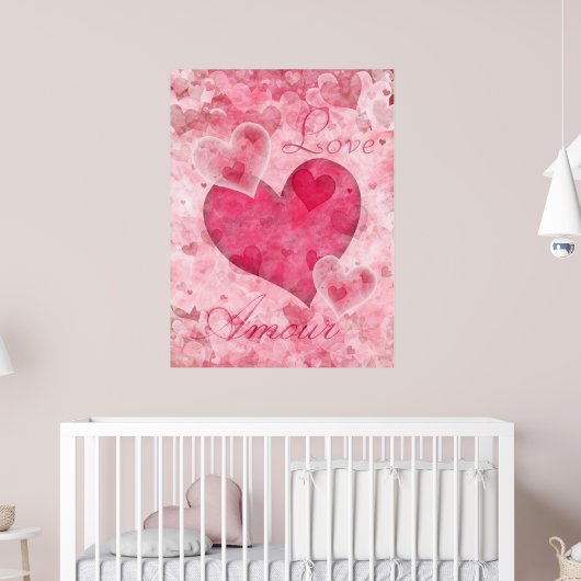 Elegant Hearts Poster ポスター (子ども部屋2)