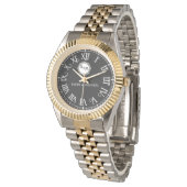 Elegant His and Her Monogram Anniversary 腕時計 (アングル)