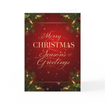 Elegant Holiday Design with Pine