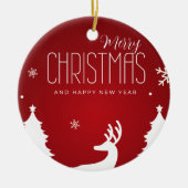 Elegant Holiday Ornament セラミックオーナメント (正面)