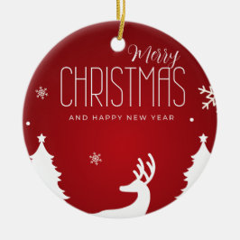 Elegant Holiday Ornament セラミックオーナメント