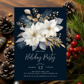Elegant Holiday Party Invitation 招待状