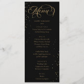 Elegant Holidays Sparkles Menu メニュー (正面)