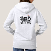 Elegant Home Is With You Women's Hoodie パーカ (裏面)