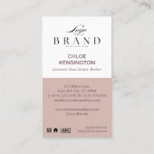 Elegant Home Real Estate Key Professional Photo 名刺 (裏面)