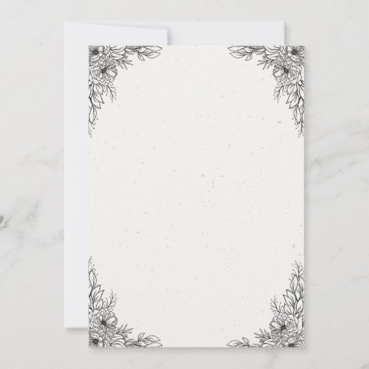 Elegant Horse Racing Derby Party Invitation (裏面)