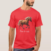 Elegant horse  tシャツ (正面)