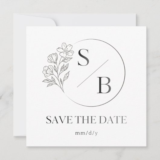 Elegant Housewarming Invitation Card 招待状 (正面)