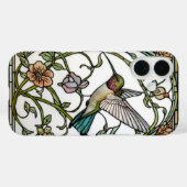 Elegant hummingbird artwork botanical boho chic Case-Mate iPhoneケース (裏面 (横))