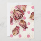 Elegant Hunter’s Equestrian Birthday 招待状 (裏面)