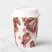 Elegant Hunter's Equestrian 紙コップ (左)