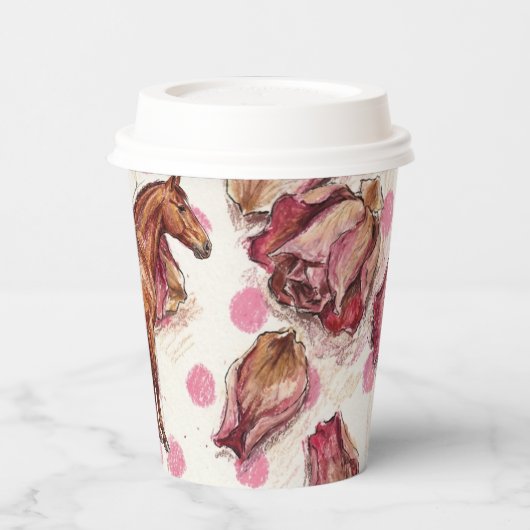 Elegant Hunter's Equestrian 紙コップ (左)