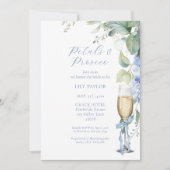 Elegant Hydrangea Bridal Shower Invitation (正面)