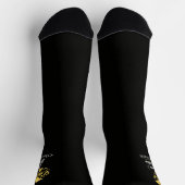 ELegant I did it Success Graduation Party Socks ソックス (上部)
