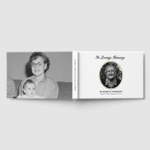 Elegant In Loving Memory Photo ゲストブック (全面)