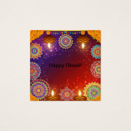 Elegant Indian Diwali Profile Card