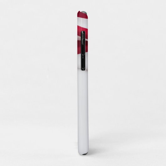 Elegant Initial American Flag Monogram Case-Mate iPhoneケース (裏面/左)