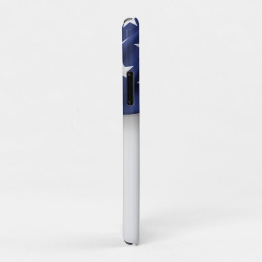 Elegant Initial American Flag Monogram Case-Mate iPhoneケース (裏面/右)