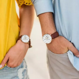  Elegant Initials White Luxury Vintage Monogram 腕時計