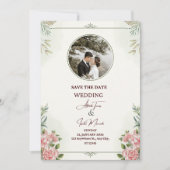 Elegant inspirational wedding card シーズンカード (正面)