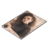 Elegant- Inspiring Beauty Spiral Photo Notebook ノートブック (左側)