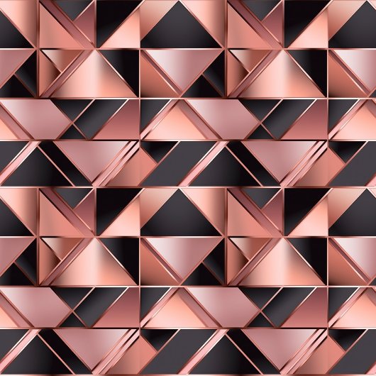 Elegant iPhone Case Rose Gold Geometric Metallic Case-Mate iPhoneケース